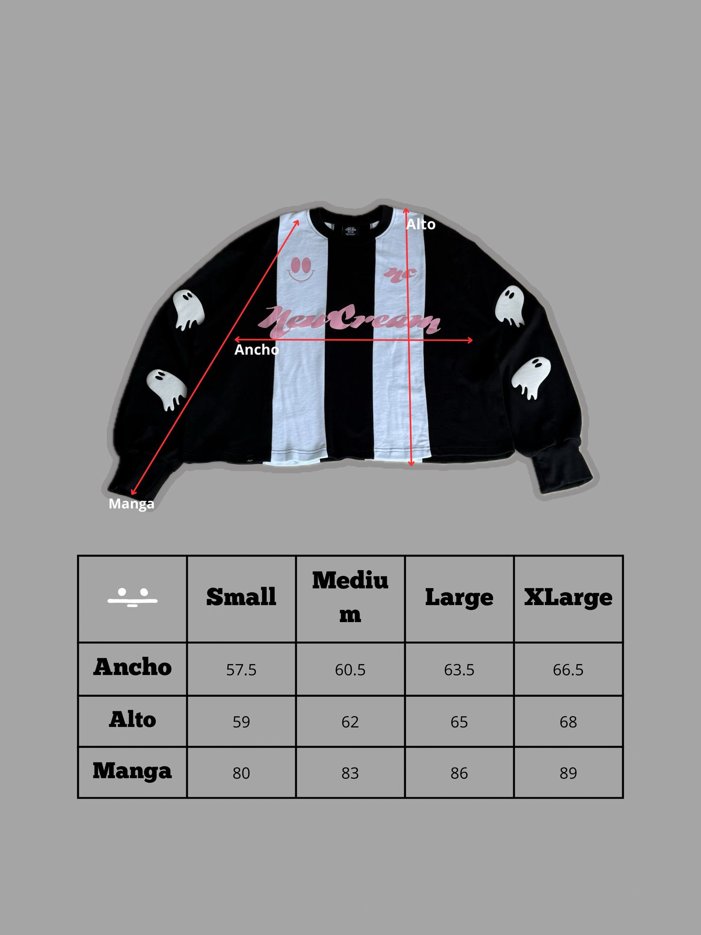 Jersey Ghost Cream Long Sleeve