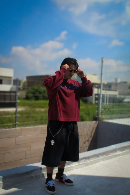 Wine Cream Long Sleeve