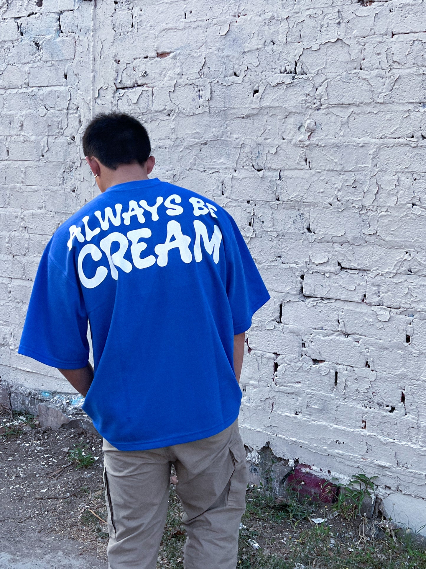 Blue Always Be Cream