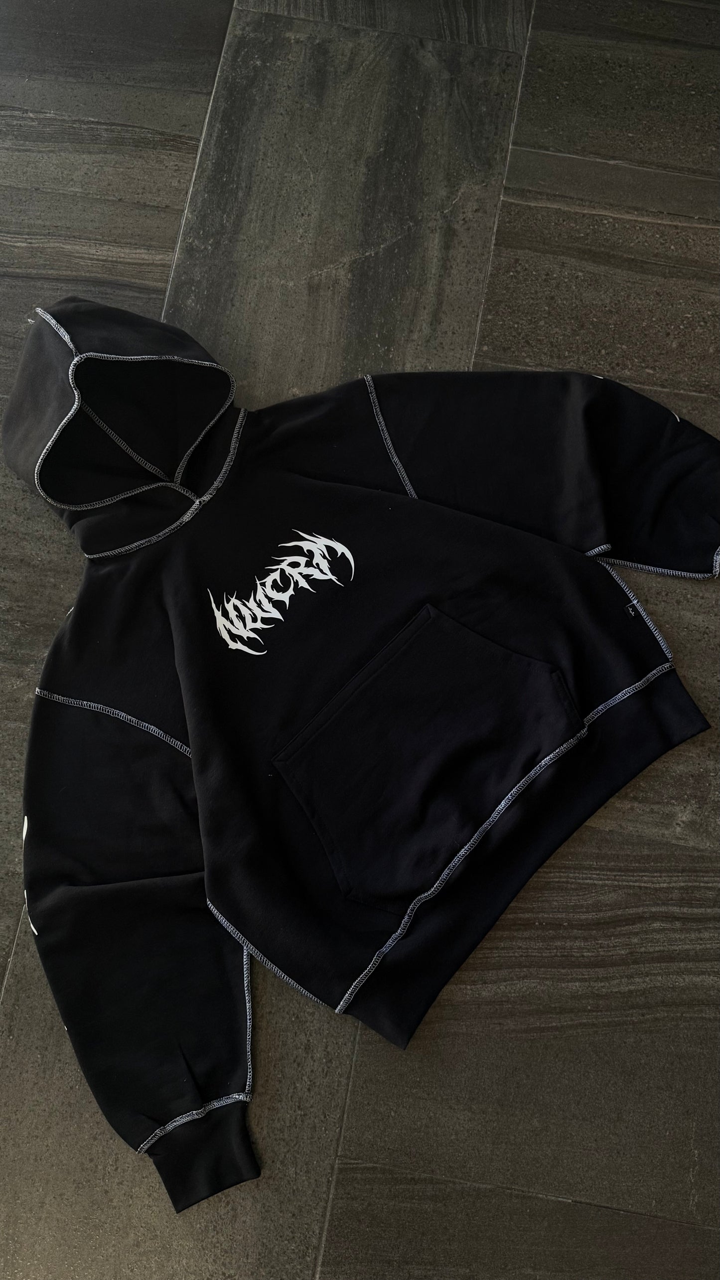 Ghost Cream hoodie V2