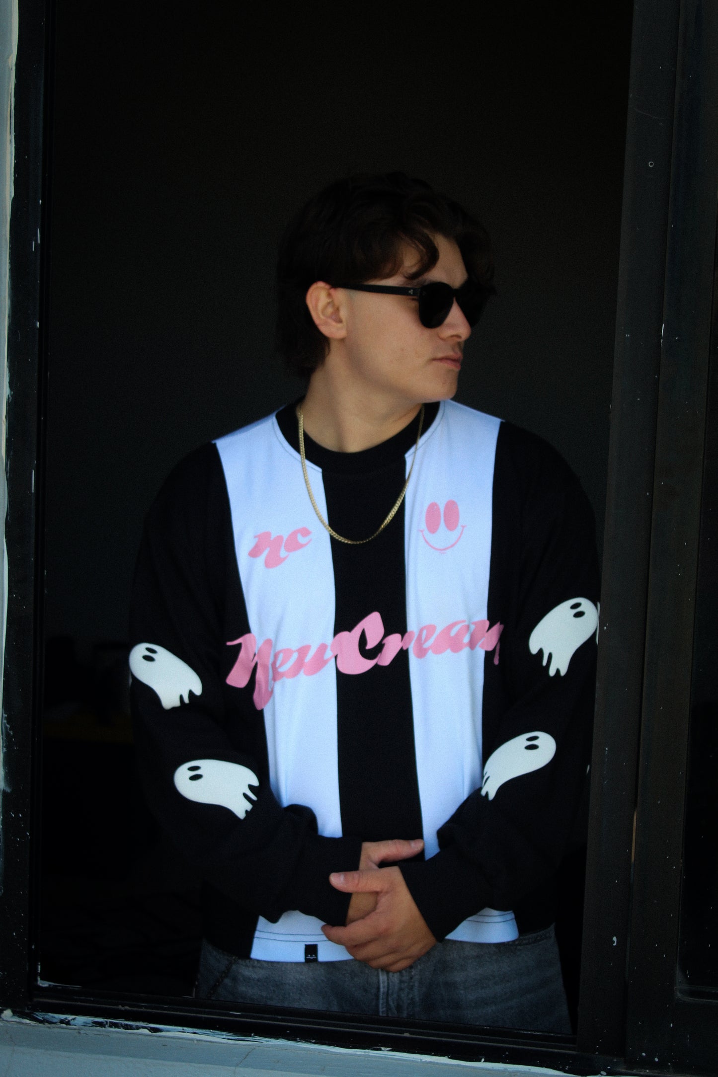 Jersey Ghost Cream Long Sleeve