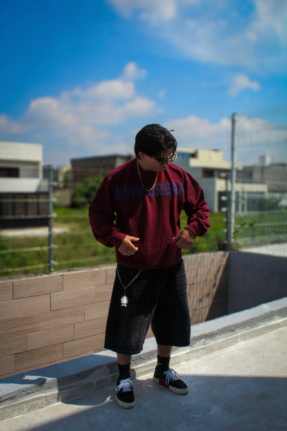 Wine Cream Long Sleeve