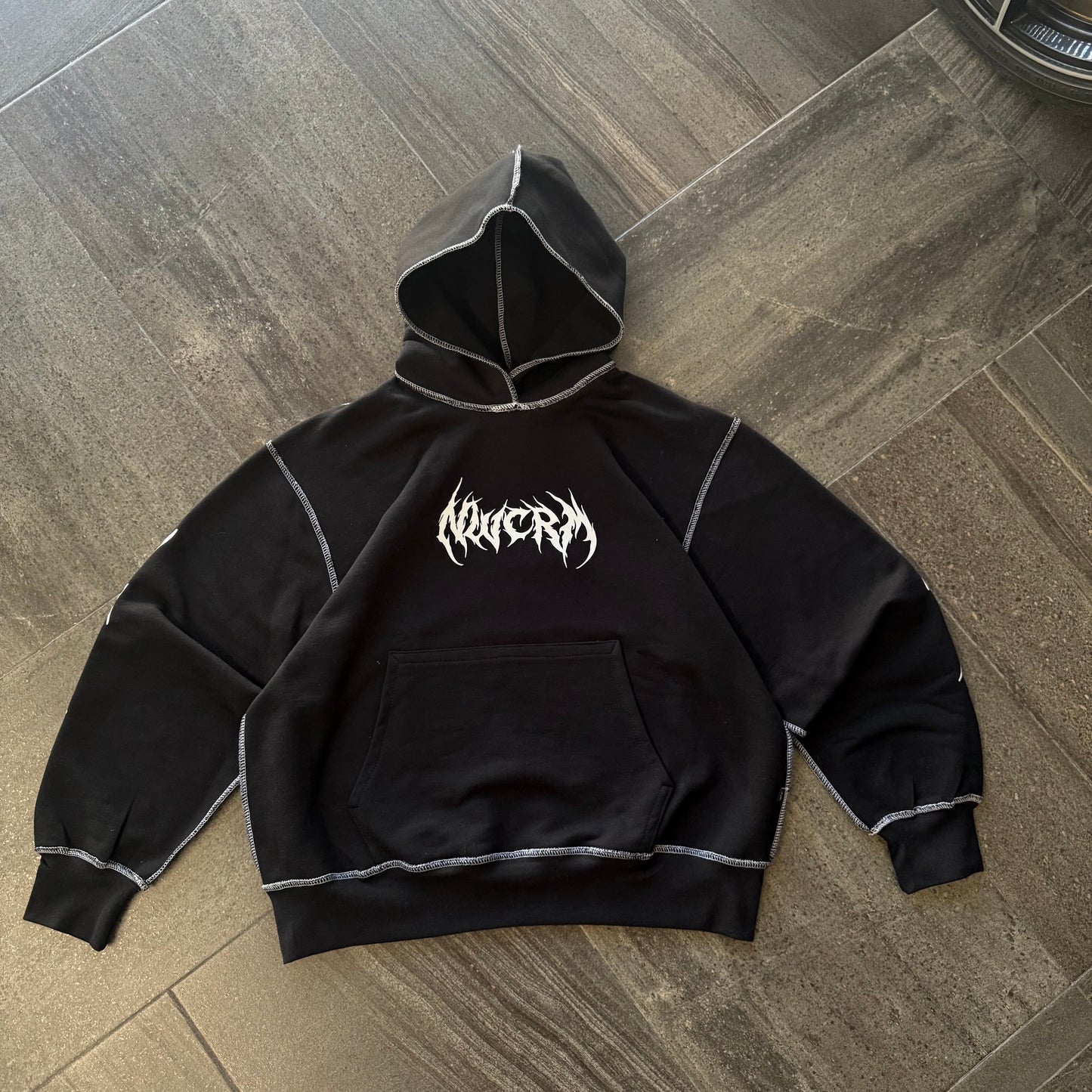 Ghost Cream hoodie V2