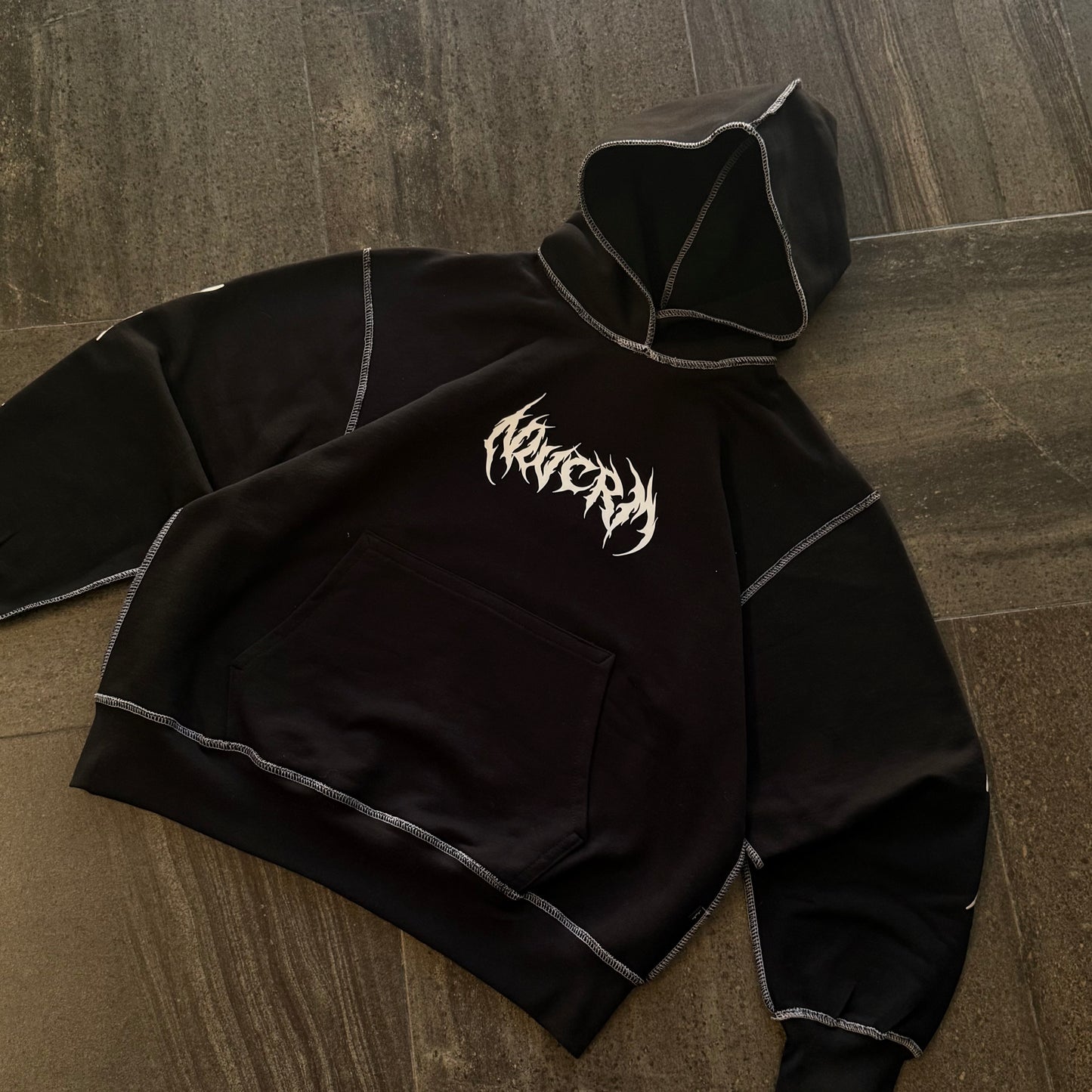 Ghost Cream hoodie V2