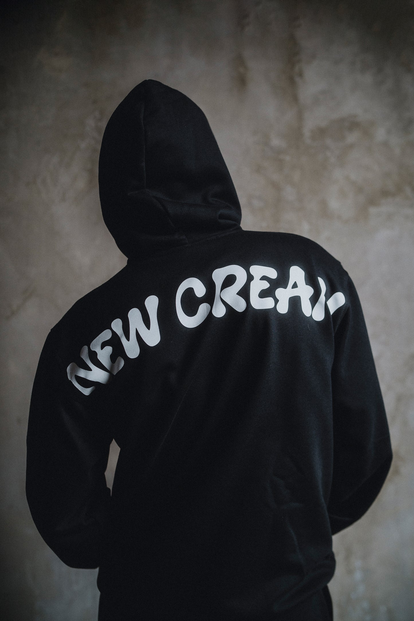 Black Cream Hoodie