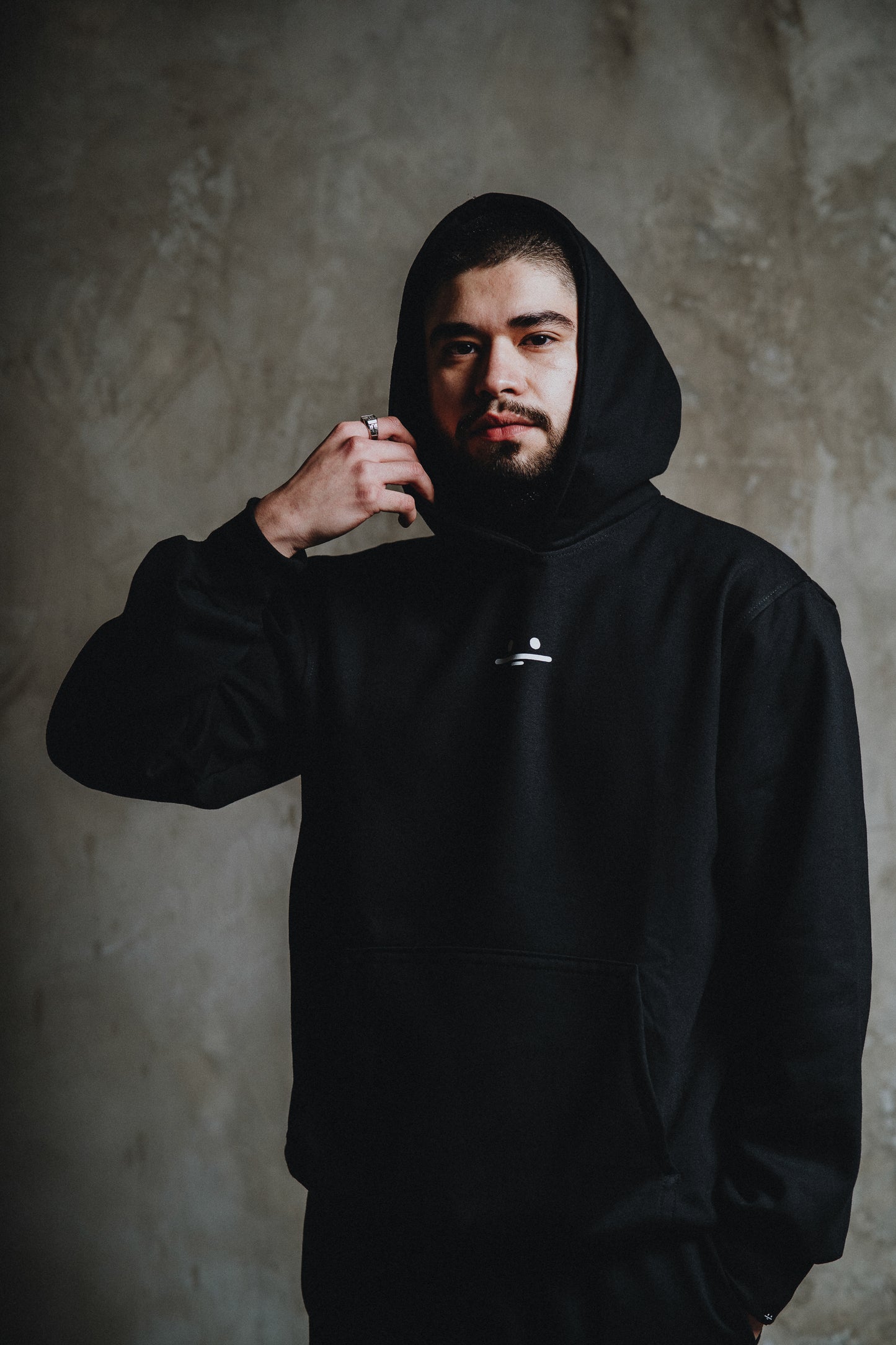 Black Cream Hoodie