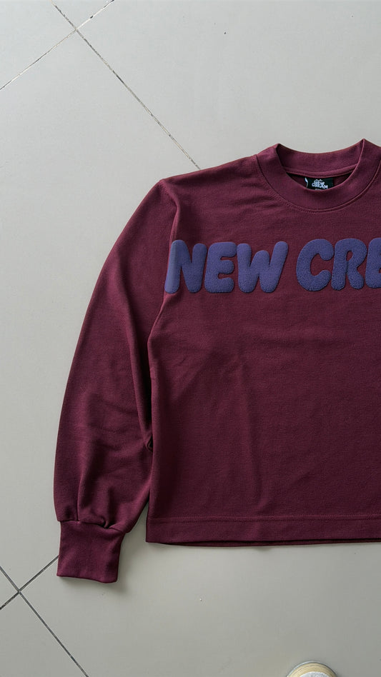 Wine Cream Long Sleeve